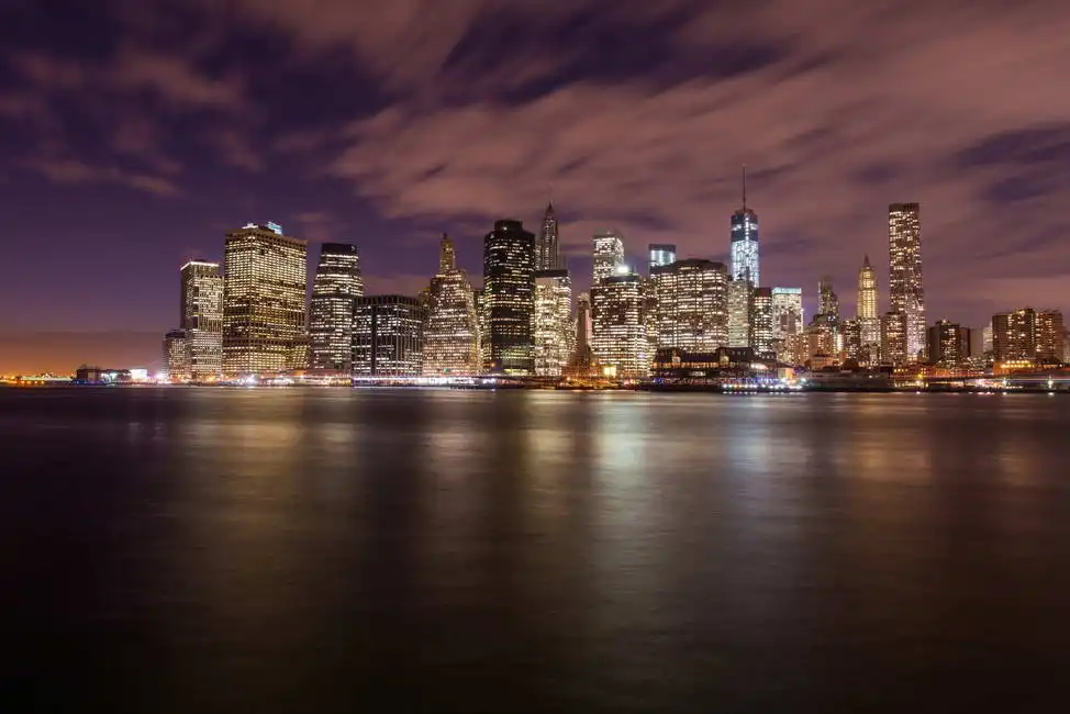 Unknown: Night Manhattan Skyline