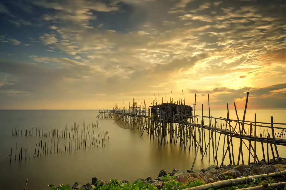 Unknown: Traditional fishing in Malaysia