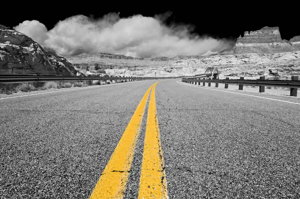 Unknown: Route du pont Hite dans le Glen Canyon