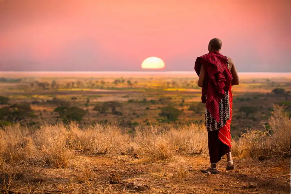Unknown: Massai, Serengeti v Tanzanii