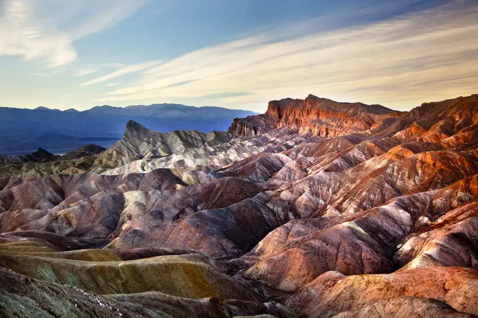 Unknown: Zabriski Point, Parco Nazionale della Valle della Morte in California
