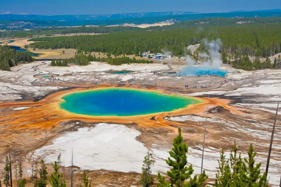 Unknown: Gran Manantial Prismático, Parque Nacional de Yellowstone