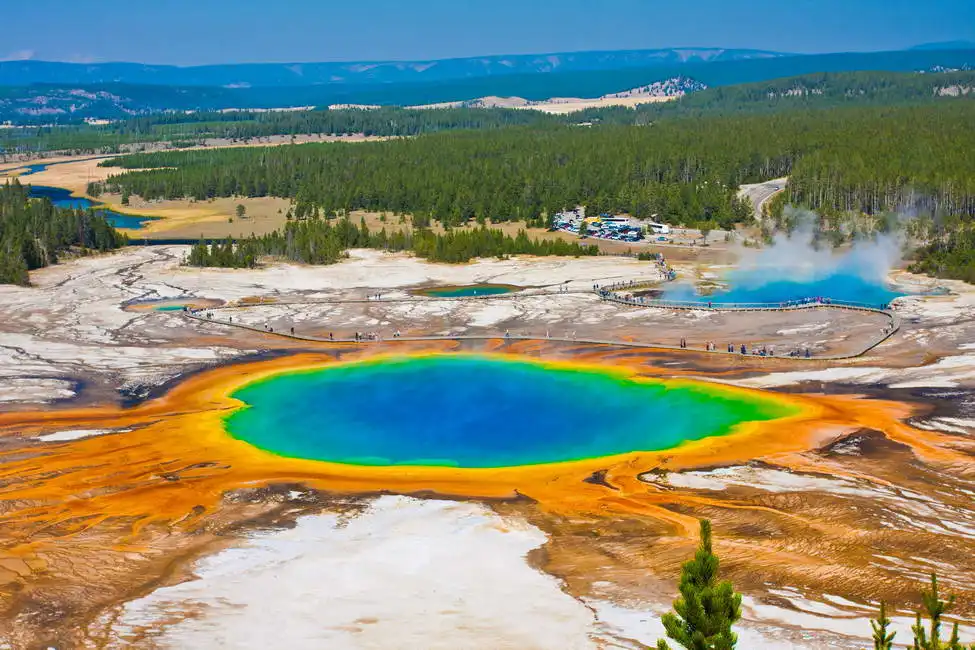 Unknown: Grand Prismatic Spring, Yellowstone