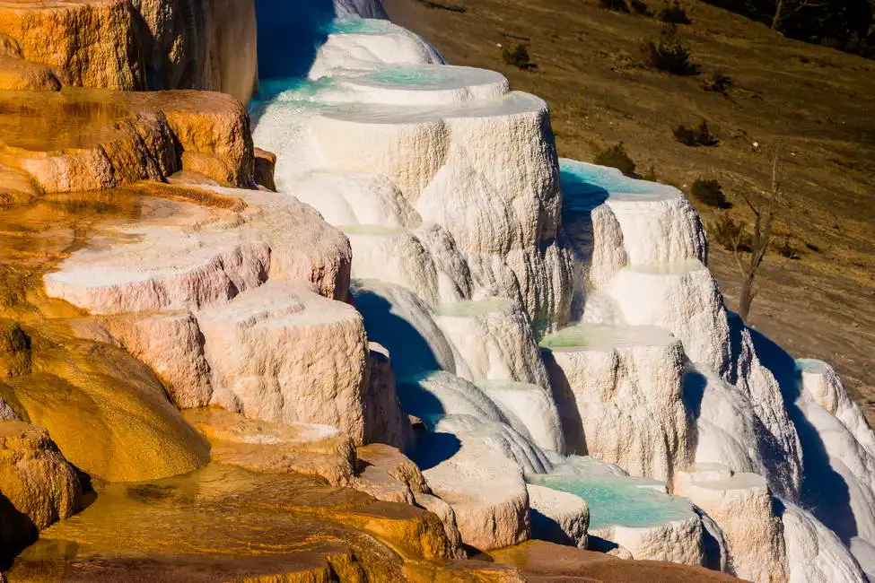 Unknown: Mammoth Springs, Yellowstone