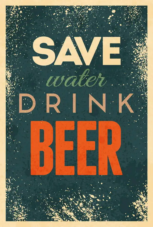 Unknown: Save water, drink beer