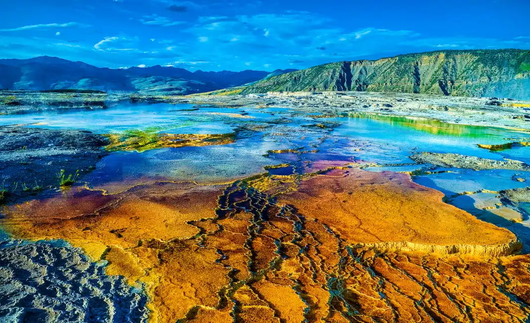 Unknown: Yellowstone National Park, Mammoth Hot Springs