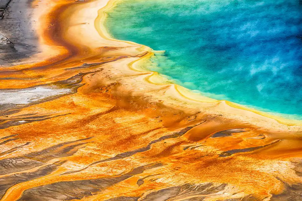 Neznámý: Grand Prismatic Spring, Yellowstone National Park