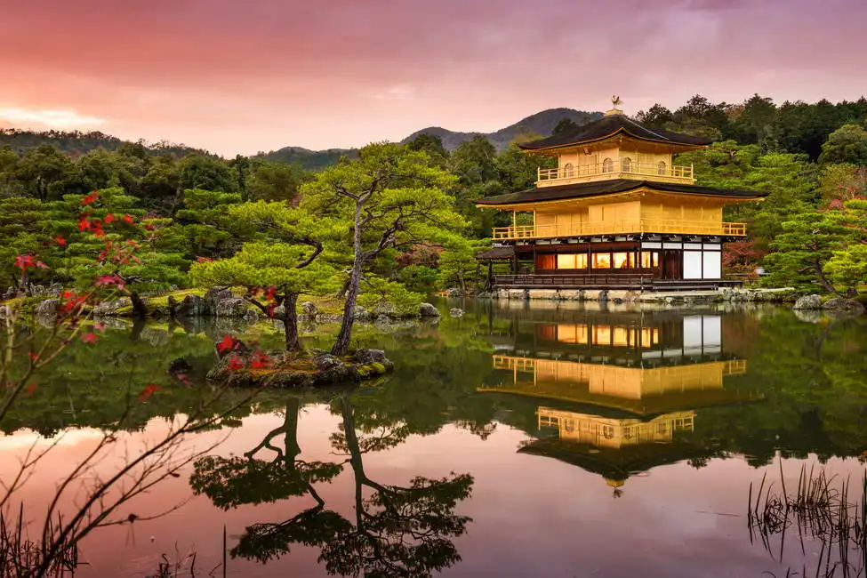 Unknown: The Golden Pavilion, Kyoto, Japan