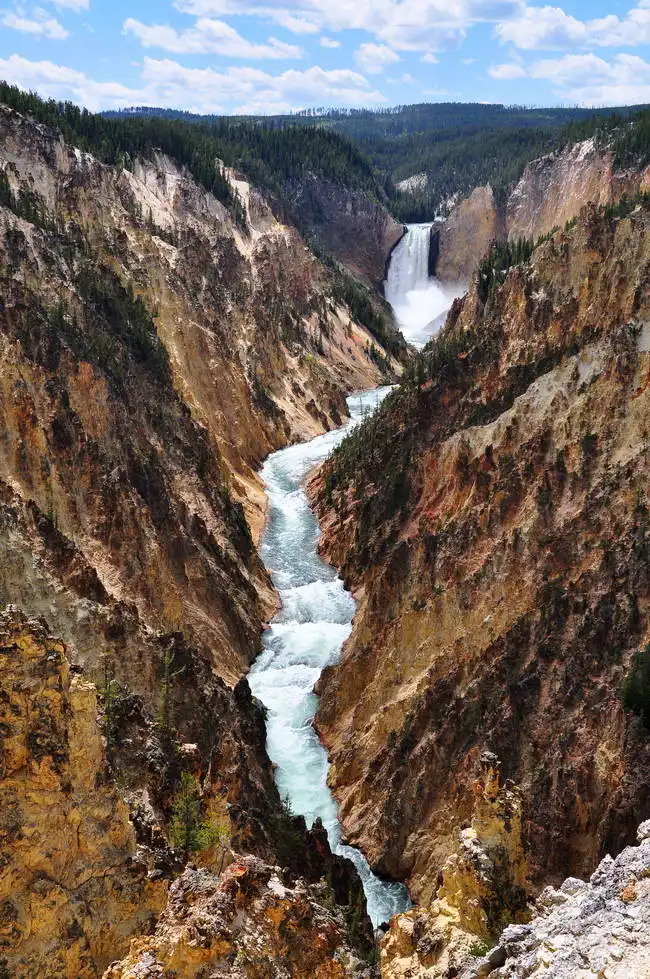 Unknown: Artist Point, parc national de Yellowstone