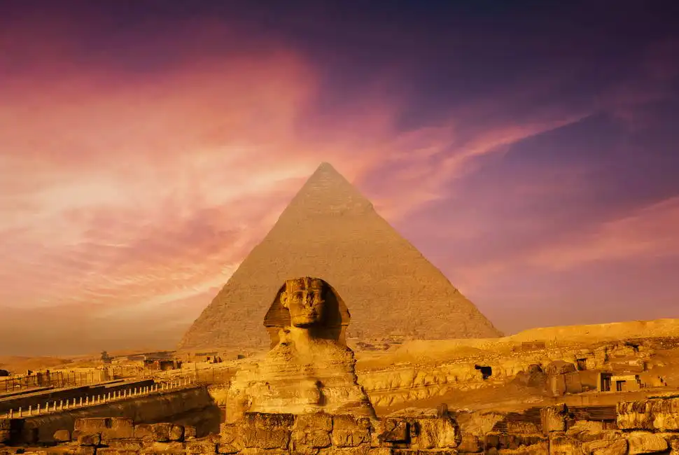 Unknown: Sunset in Cairo, Egypt