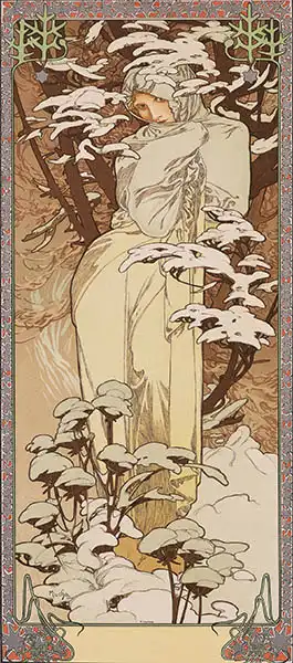 Mucha, Alfons: Winter
