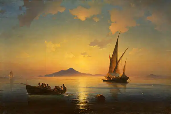 Aivazovsky, Ivan K.: Naples Bay