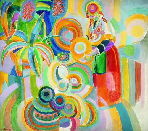 Delaunay, Robert: Portuguese woman