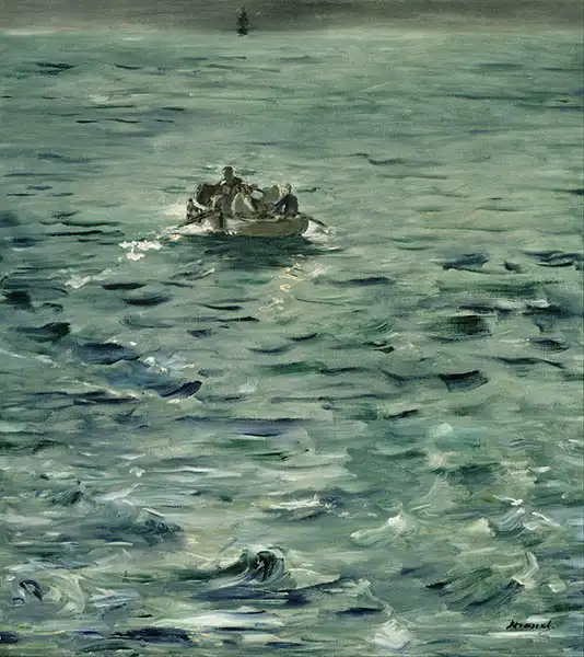Manet, Edouard: Escape of Henri de Rochefort