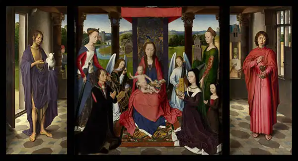 Memling, Hans: Donne Triptych