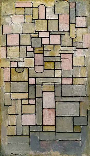 Mondrian, Piet: Composition No. 8