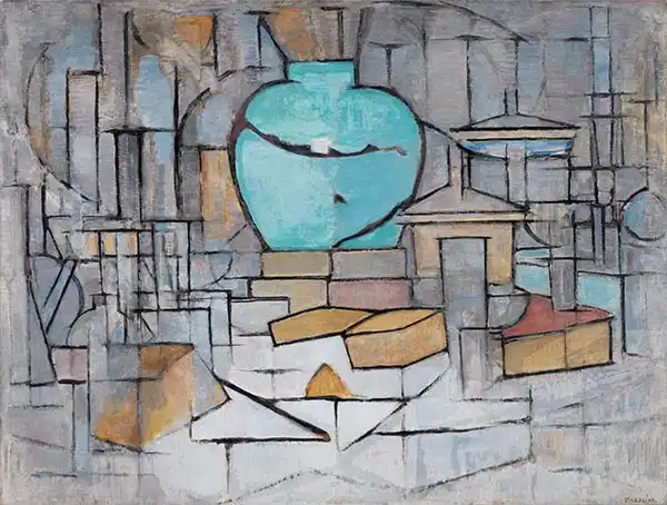 Mondrian, Piet: Still Life with Gingerpot 2