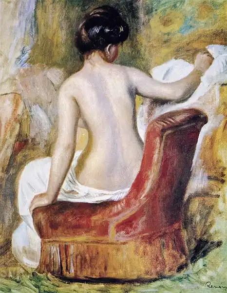 Renoir, Auguste: Nude in the chair