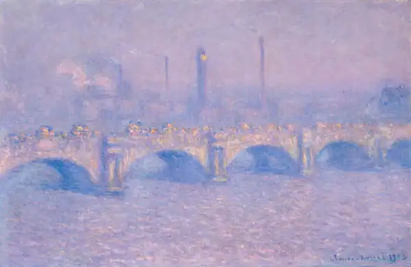 Monet, Claude: Waterloo Bridge Sl?ret