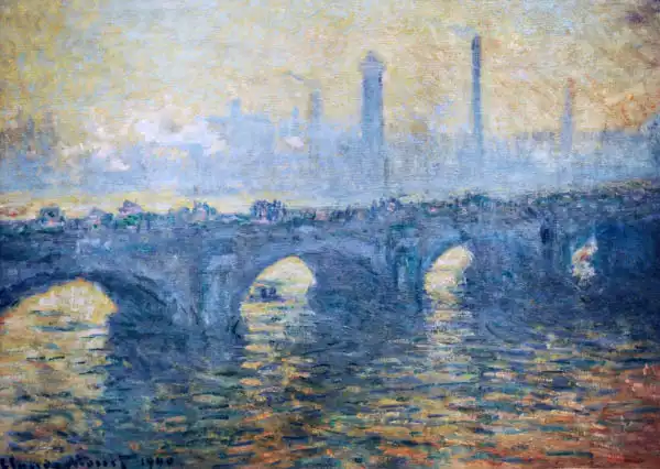 Monet, Claude: Waterloo bridge morning