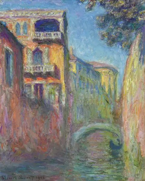 Monet, Claude: Venice rio de santa salute