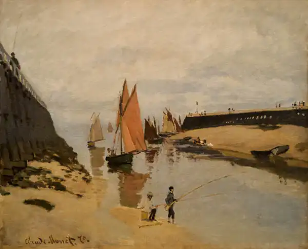 Monet, Claude: Hafen in Trouville