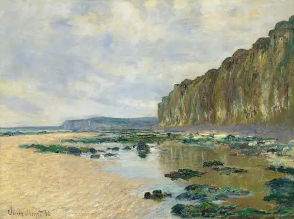 Monet, Claude: Monet Claude Low Tide at Varengeville Museo Thyssen Bornemisza