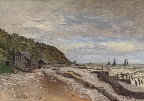 Monet, Claude: Chantier naval près de Honfleur