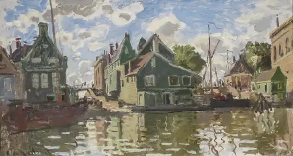 Monet, Claude: Canal à Zaandam