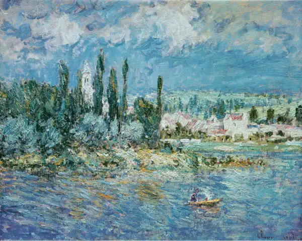 Monet, Claude: Landscape with thunderstorm