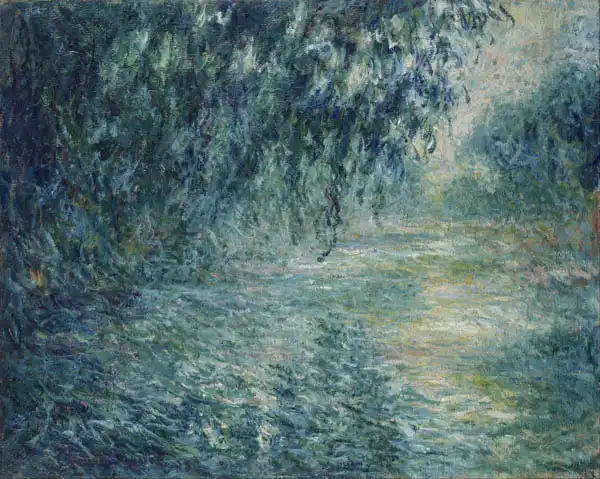 Monet, Claude: Mattina sulla Senna Claude