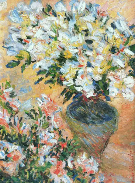 Monet, Claude: White azaleas in a pot