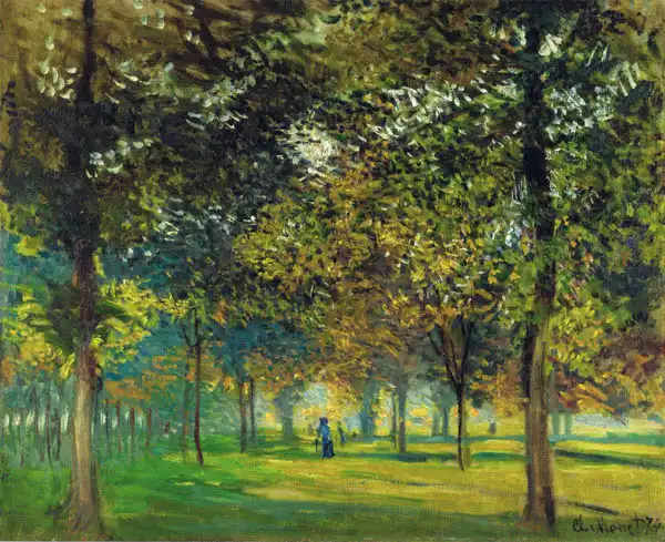 Monet, Claude: Allee du champ de foire en argenteuil