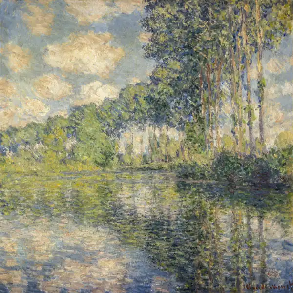 Monet, Claude: Poplars on Epte