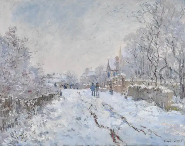 Monet, Claude: Neige de Monet à Argenteuil