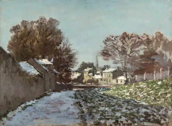 Monet, Claude: Neige? Argenteuil