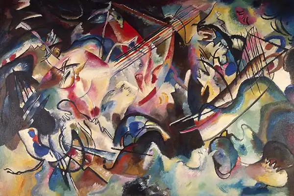 Kandinsky, Wassily: Composition No. VI.