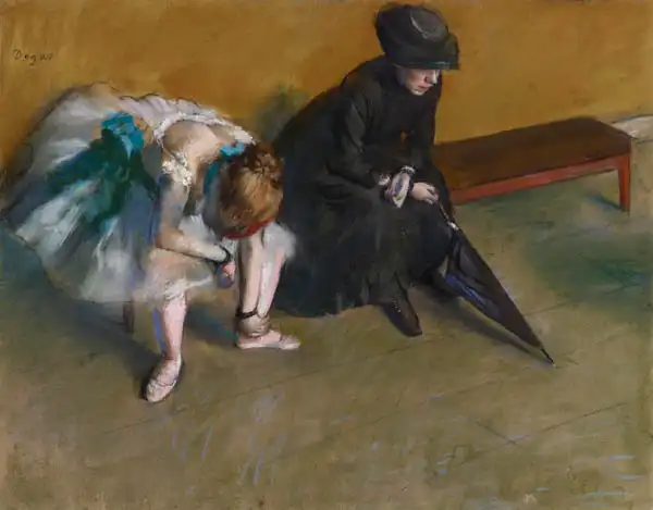 Degas, Edgar: Waiting