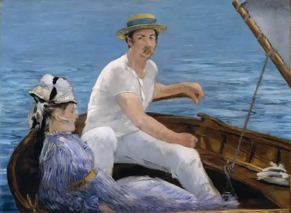Manet, Edouard: On a ship