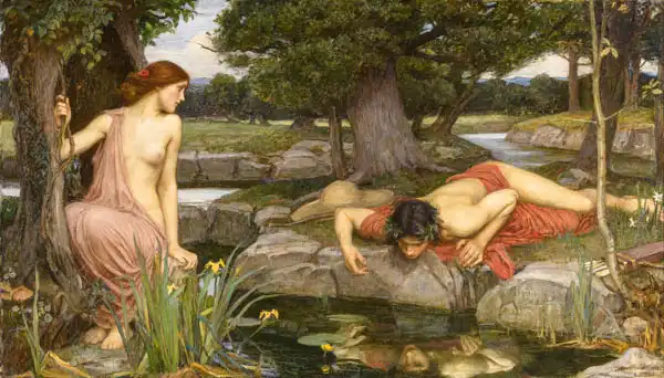 Waterhouse, J. W.: Echo and Narcissus