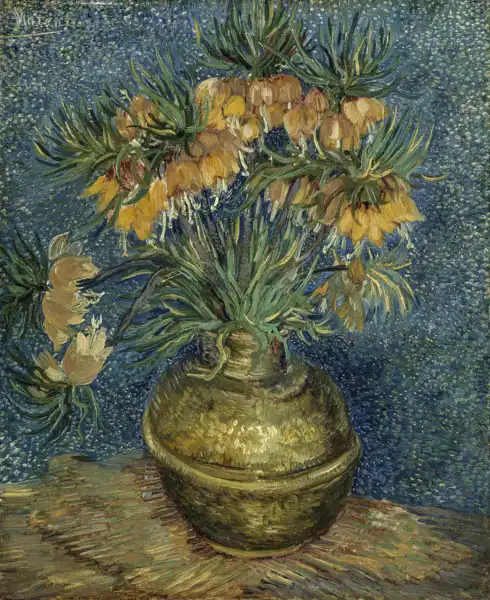 Gogh, Vincent van: Imperial Fritillaries in a Copper Vase