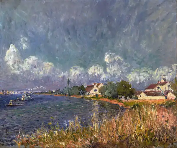 Sisley, Alfred: The Seine at Billancourt