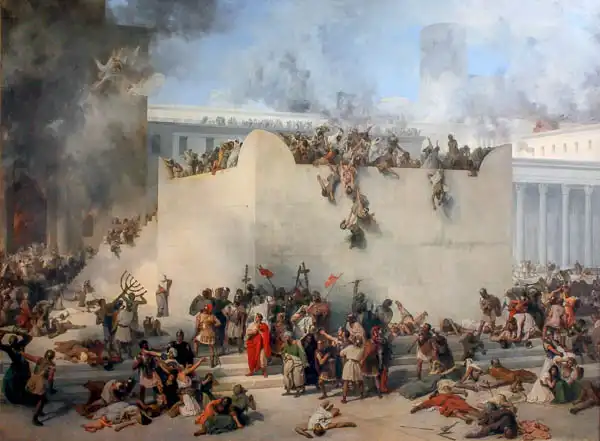 Hayez, Francesco: Distruzione des t...