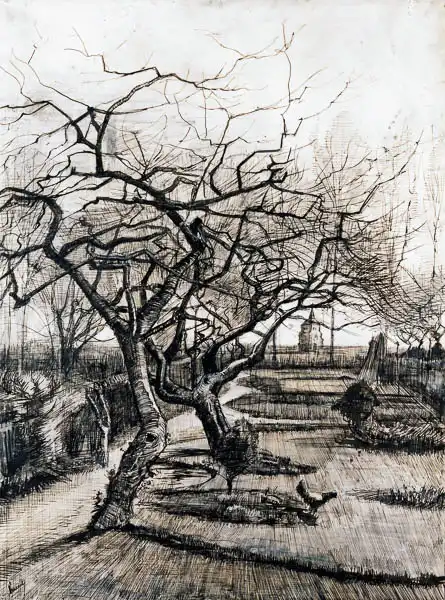 Gogh, Vincent van: The Parsonage Garden at Nuenen in Winter