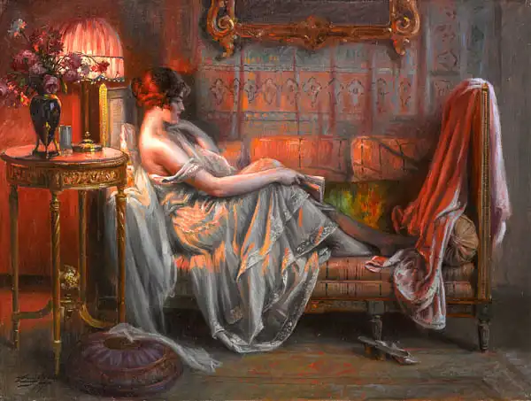 Enjolras, Delphin: La Lecture
