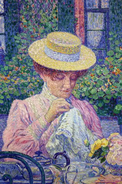 Rysselberghe, Théo van: Dans le jardin