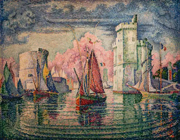 Signac, Paul: Entree du port de la Rochelle