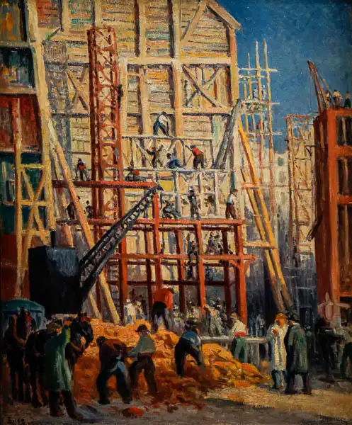 Luce, Maximilien: Le chantier