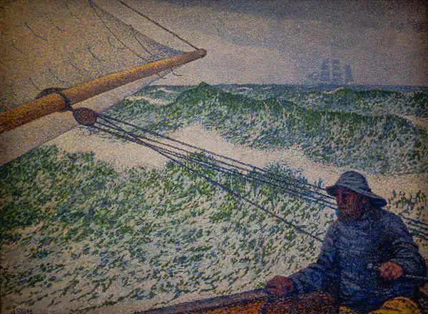 Rysselberghe, Théo van: Homme a la barre