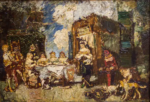 Monticelli, Adolphe: Le souper
